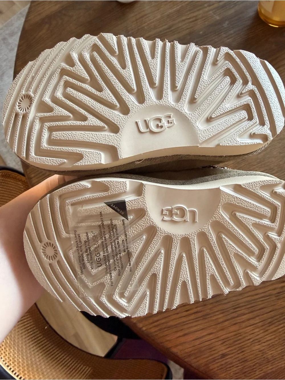 UGG Kids Suede Plush-Lined Slip-On Boots